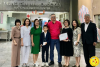 Trung tâm GDCSSKCĐ Hà Nội  tặng quà bệnh nhân tại Viện huyết học truyền máu Trung Ương
