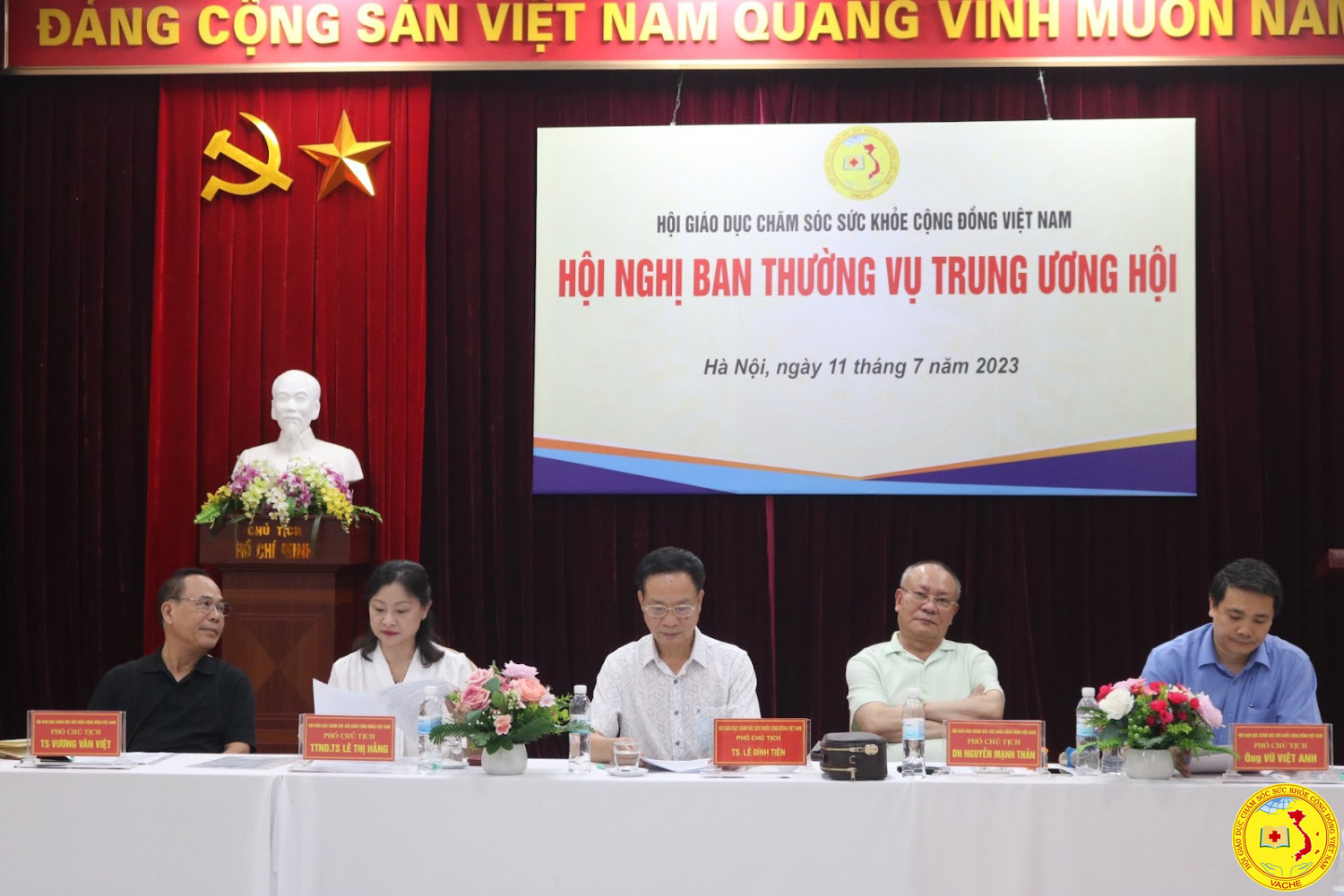 Hội nghị Ban Thường vụ Hội GDCSSKCĐ Việt Nam