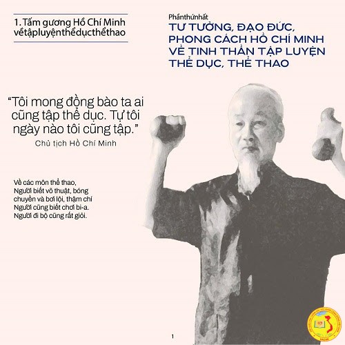 chu tich ho chi minh ren luyen suc khoe