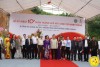 Đoàn đại biểu tham dự lễ kỷ niệm chụp ảnh lưu niệm cùng HTX Minh Thành