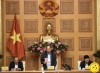 Thủ tướng Nguyễn Xuân Phúc đánh giá cao công tác phòng, chống dịch ở Việt Nam. Ảnh: Hải Nam.