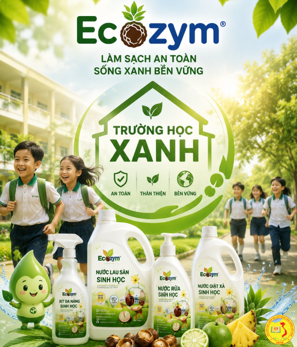 nước tẩy rửa sinh học Ecozym